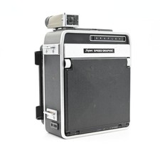 Graflex 45 Super Speed Graphic 4x5 Camera w/ Optar 135mm f4.5 Lens Read 912