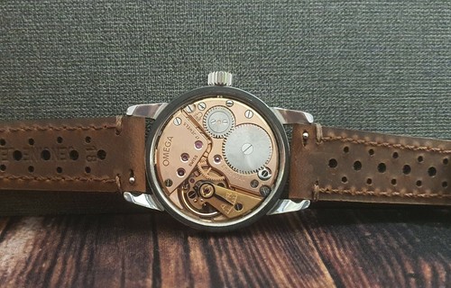 OMEGA SEAMASTER cal.268 VINTAGE 50's ref.14-389-12-CSP RARE 17J SWISS WATCH. - Bild 6 von 7