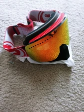 Dragon NFX MX Goggles noseguard red ion lens