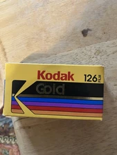 Kodak Gold 126 Print Film ISO 200 Dated 04 1995 Unopened Box 24 Exposure