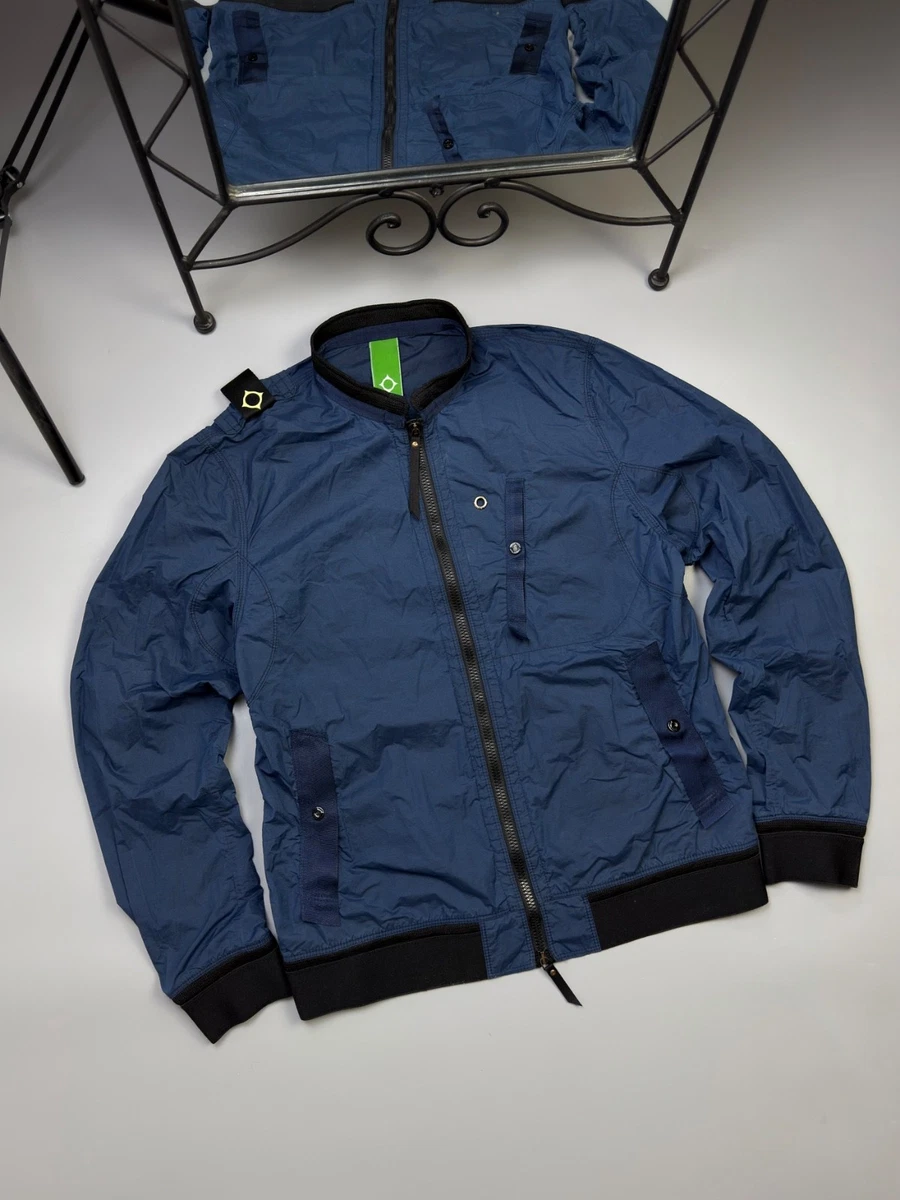 【Massimo Osti】ネイビー ジャケット Massimo Osti Production navy black camo nylon ripstop field jacket