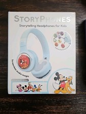 Storyphones Storytelling headphones for KIDS, Disney Bundle with Stories Blue
