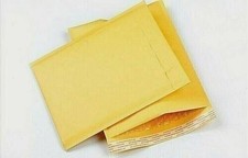 50 1 7.25x12 Kraft Bubble Padded Envelopes Mailers Shipping Case 7.25"x12"