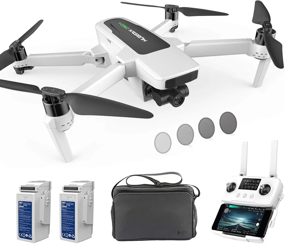 Hubsan Zino 2 Drohne - TOP Zustand, nur ca.4 Flugstunden, inkl. 2 Akkus & Tasche - Bild 2 von 4