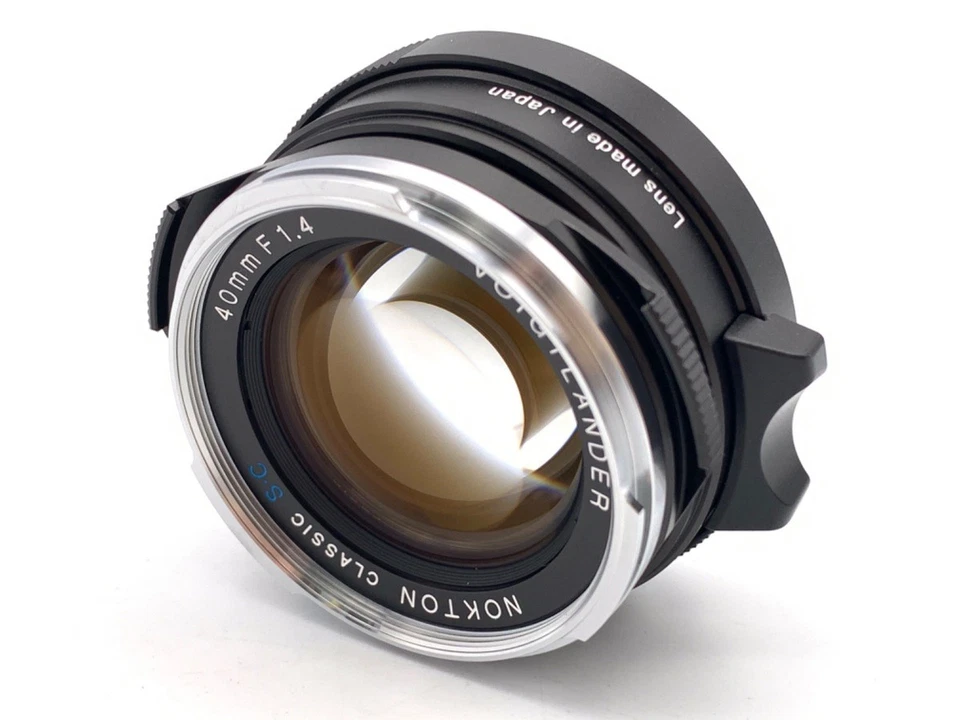 COSINA Voigtlander NOKTON Classic 40mm F1.4 S.C VM -Estado perfeito- `2333 - Imagem 3 de 3