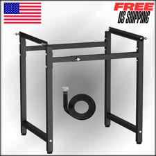 Metal Bee Hive Stand with 120" Strap for 8 & 10 Frame Beehives Box, 12 to 19" W