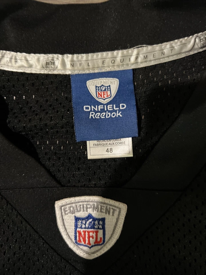 Pittsburgh Steelers Hines Ward Football Jersey Size 48 VTG Black NFL Stitched - Image 3 of 4