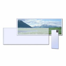 Case 50 BCW 12 x 36 Hard Plastic Panorama Photo /Print Topload Holders protector