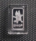 "BINGO"  1 Gram Silver Bar - 999 Silver Bullion In Capsule (Bingo From Bluey)
