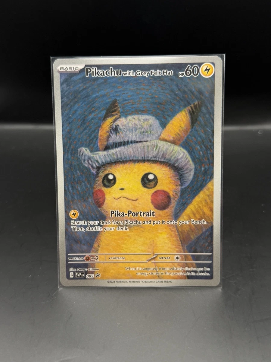 Las mejores ofertas en Pikachu with Grey Felt Hat 085 Sv: Scarlet