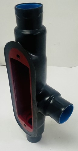 PLASTI-BOND ROBROY MODELO ROJO CALIENTE NO. CUERPO DE CONDUCTO ""T"" ESTILO MOGUL PRBT3! ¡NUEVO! - Imagen 17 de 24