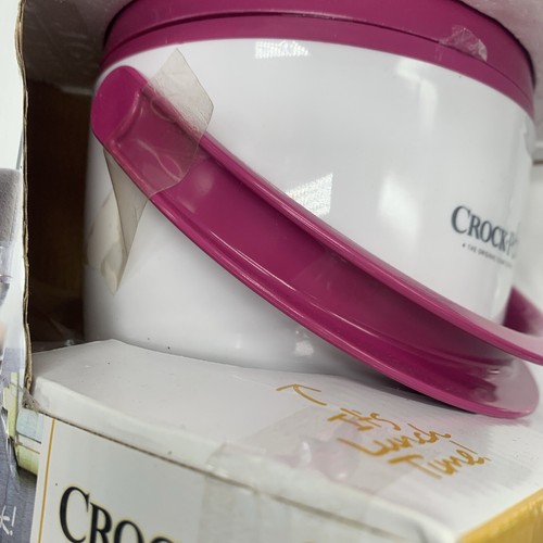 New Crock Pot Lunch Crock Pink & White Portable Food Warmer Hot Lunch - Picture 5 of 7