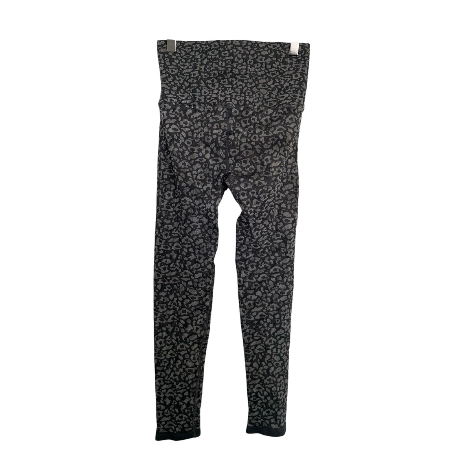 free-people-movement textured animal print leggings