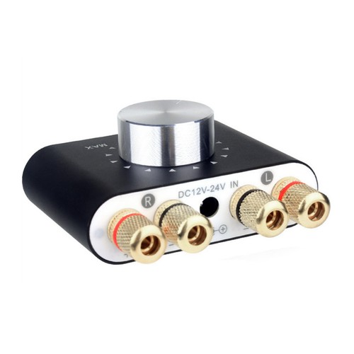 Mini Bluetooth 5.0 Digital Power Amplifier HiFi Stereo Audio 50W+50W Black - Picture 11 of 15