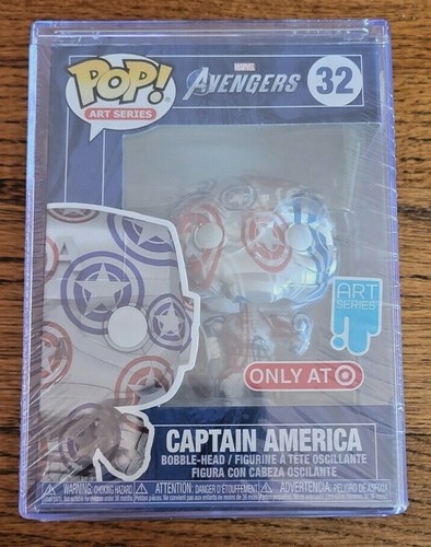 Funko POP! Serie de arte: Marvel Patriotic Age - Capitán América #32 Objetivo exclusivo. - Imagen 1 de 4