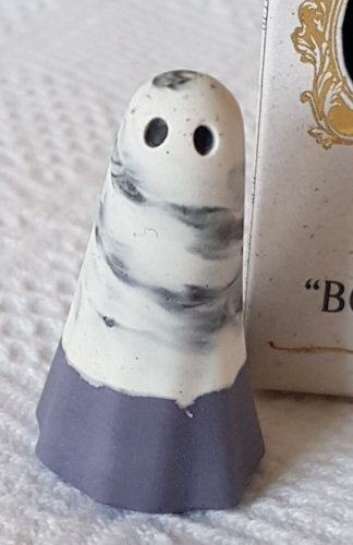 Purple Skirt with Grey & White Storm ~ Boo Ghost ~ York Ghost Merchants ~ Boxed - Picture 1 of 12
