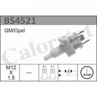 Bremslichtschalter FüR Opel Ascona C,Combo,Corsa A B,Manta B,Omega A,Senator B