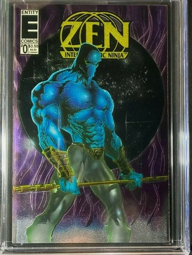 Zen Intergalactic Ninja #0, Bill Maus, 1993, Foil (Chromium) Cover, NM/Mint  - Bild 1 von 3