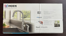 Moen Noell 87506SRS Stainless Spot Resist 1-Handle Kitchen Faucet w/Side Sprayer