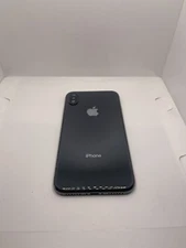 iPhone X Space Gray Back Housing Replacement Frame Back Glass Replaced Grade BC