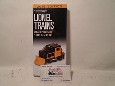 GREENBERG'S LIONEL TRAINS POCKET PRICE GUIDE 1901-2016