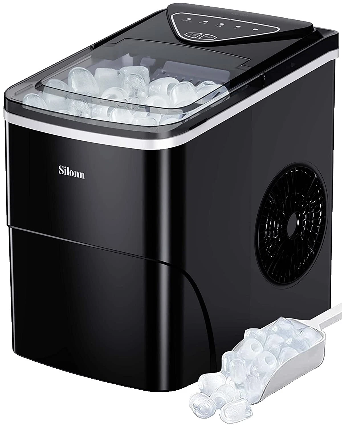 Menos de 300 W máquinas de hielo de encimera