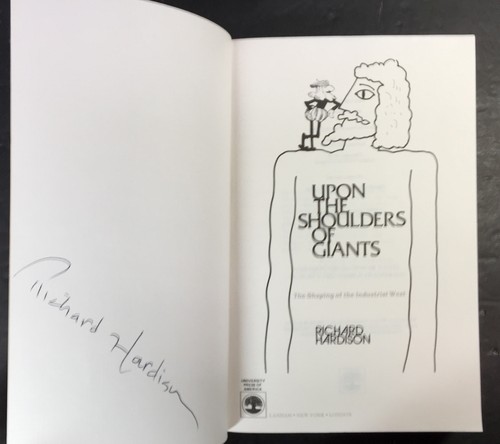 Auf den Schultern der Riesen von Richard Hardison (1985, Taschenbuch) signiert! - Bild 4 von 5