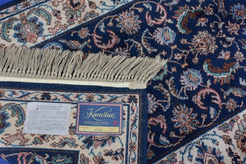 Karastan Rug 700 Series 747 Indigo Tabbriz 2.10x5  Nice # IND35 - Picture 10 of 11