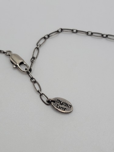 Ayala Bar Israel Beautiful Black Copper & Gold Beaded Fabric Artisan Neckace - Picture 4 of 5
