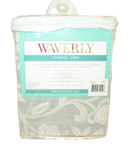 Cenefa a rayas florales azul waverly pestaña cortina de cocina plantilla vid 52x18 NUEVO - Imagen 5 de 11
