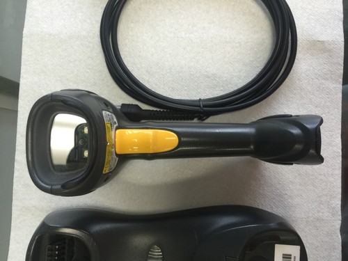 Motorola Symbol DS6878 & Cradle 2D Barcode Scanner Imager BlueTooth QR Code USB - Picture 3 of 8