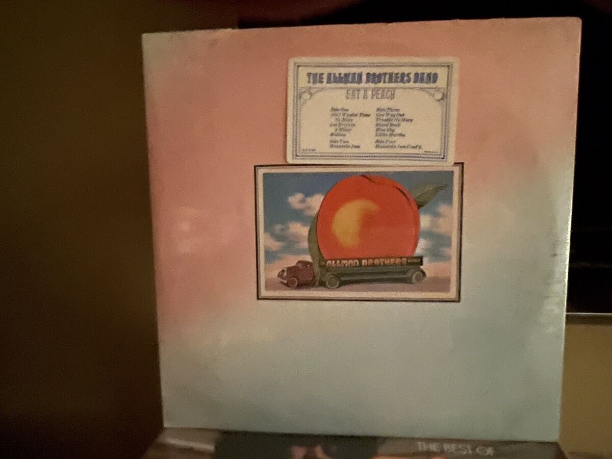 高評価アイテム Eat Band Brothers Allman The A First LP 1972 Original Peach 洋楽