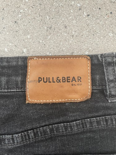 Pull & Bear Womens Denim Short Shorts Black High Waisted Size 34/6 - Bild 5 von 7