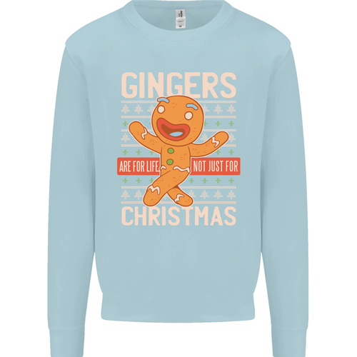Gingers Are for Life Not Just for Christmas Kids Sweatshirt Jumper - Picture 55 of 77