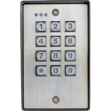 SECO-LARM SK-1123-SDQ Vandal Resistant Outdoor Access Control Keypad