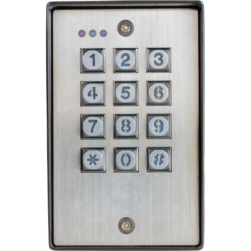 SECO-LARM SK-1123-SDQ Vandal Resistant Outdoor Access Control Keypad - Picture 1 of 1