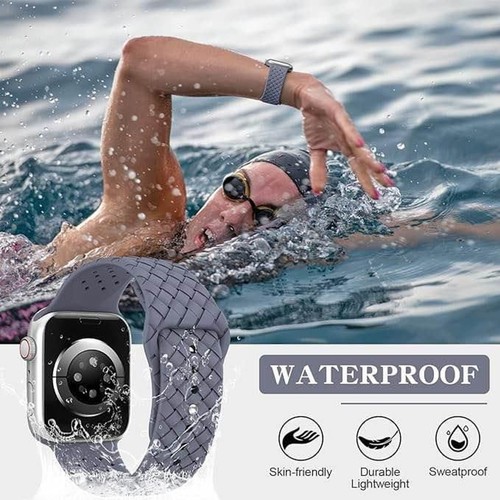 4 Pack Sport Silicone Band Compatible with Apple Watch Bands 38mm - 第 5/7 張圖片