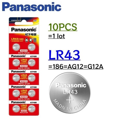 Panasonic CR & LR Batteries CR2032 CR2025 CR1632 LR41 LR44 LR1130 3V/1.5V - Picture 23 of 25