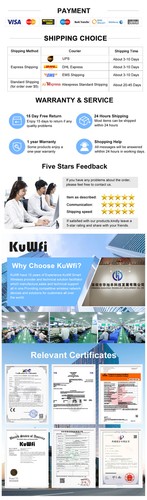 KuWFi 4G LTE Router 300Mbps Wireless WiFi Router 4pcs Detachable Antennas with W - Zdjęcie 17 z 27