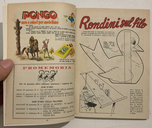 TOPOLINO LIBRETTO N° 59 1953 BOLLINI PAGINA CENTRALE PRESENTI ESENTE DA RESTAURI - Imagen 7 de 9