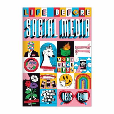 Life Before Social Media A5 Notebook Galison New