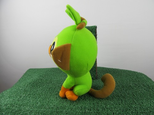 Toy Factory Pokemon Grookey 10" Plush Stuffed Animal Toy - Picture 2 of 7
