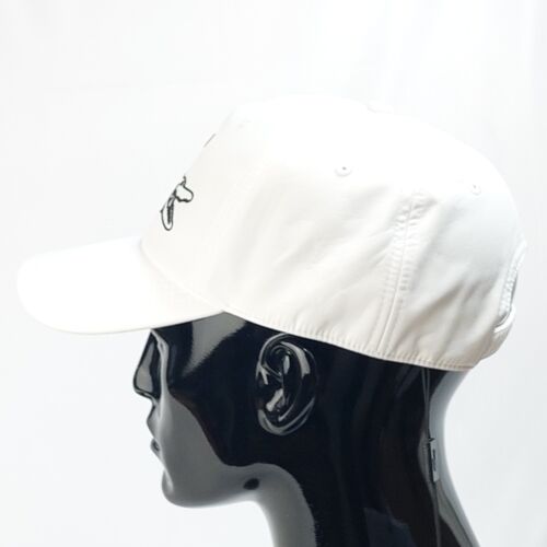 LACOSTE WHITE SPORTS CAP BLACK CROCODILE ON FRONT UNISEX LOGO SIZE M RRP £55 - Picture 8 of 10