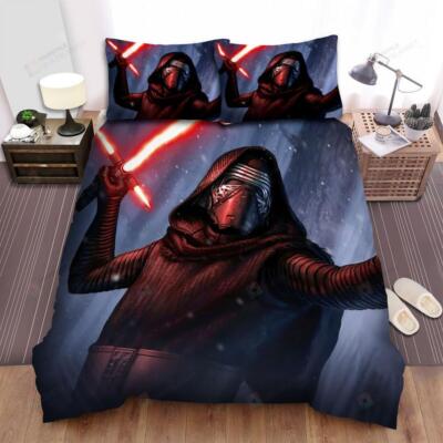 the Force Awakens Bettwäsche Set Kissenbezüge 80x80 Anpassbar Bettbezug 135x200
