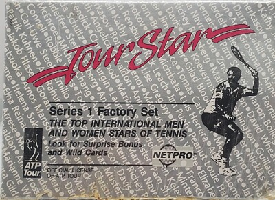 Tennis Tour Star Series 1, Net Pro Factory sealed Set, 1991 NM/Mint