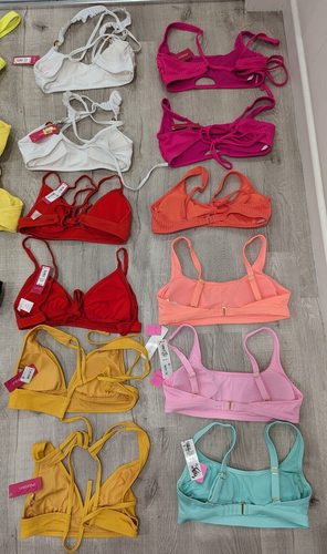 76 PAIR Xhilaration Bikini Top - SIZE L / D/DD  - 76-Pack - Wholesale Clearance - Picture 14 of 24