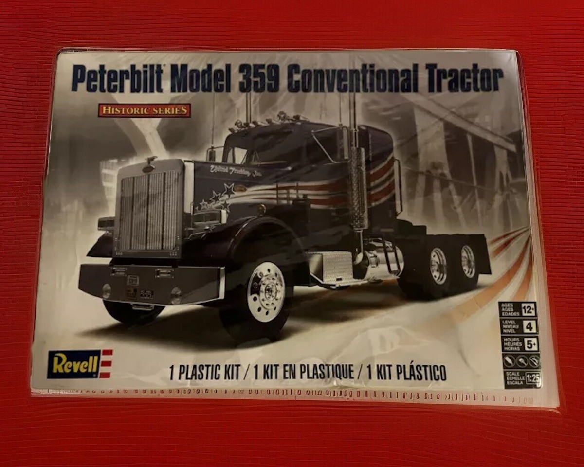 Revell Plastic Model Kit Peterbilt 359 Conventional Tractor