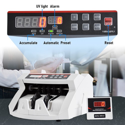 NewArrive Automatic Money Counter Machine Bill Banknote Digital Display AUNote - Picture 4 of 11