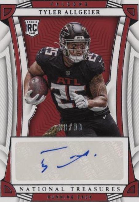 2022 Panini National Treasures Tyler Allgeier #149 - 1 of 2