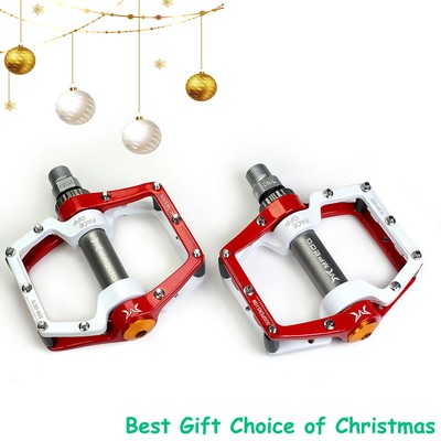 Mountain Bike Pedals Bike Platform Aluminum Sealed Bearing 9//16/" Christmas Gift